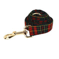 Gallery viewerに画像を読み込む, Red Tartan Christmas No Pull Dog Harness Set With Leash Personalized by DDPaws
