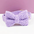 Load image into Gallery viewer, Teddy Purple Personalized No Pull Dog Harness Set With Matching Leash by DDPaws
