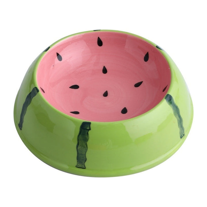 Watermelon ceramic bowl
