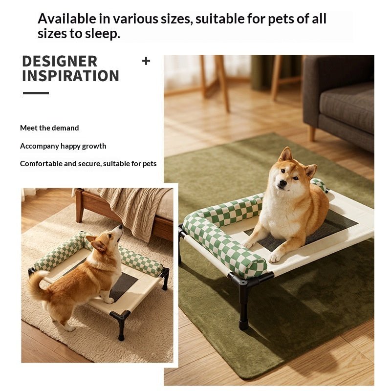 Pets shown on different cot sizes