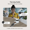 Carica l'immagine nel visualizzatore della galleria, For Animals 1080P Smart Pet Feeder with Camera - from For Animals, With Love
