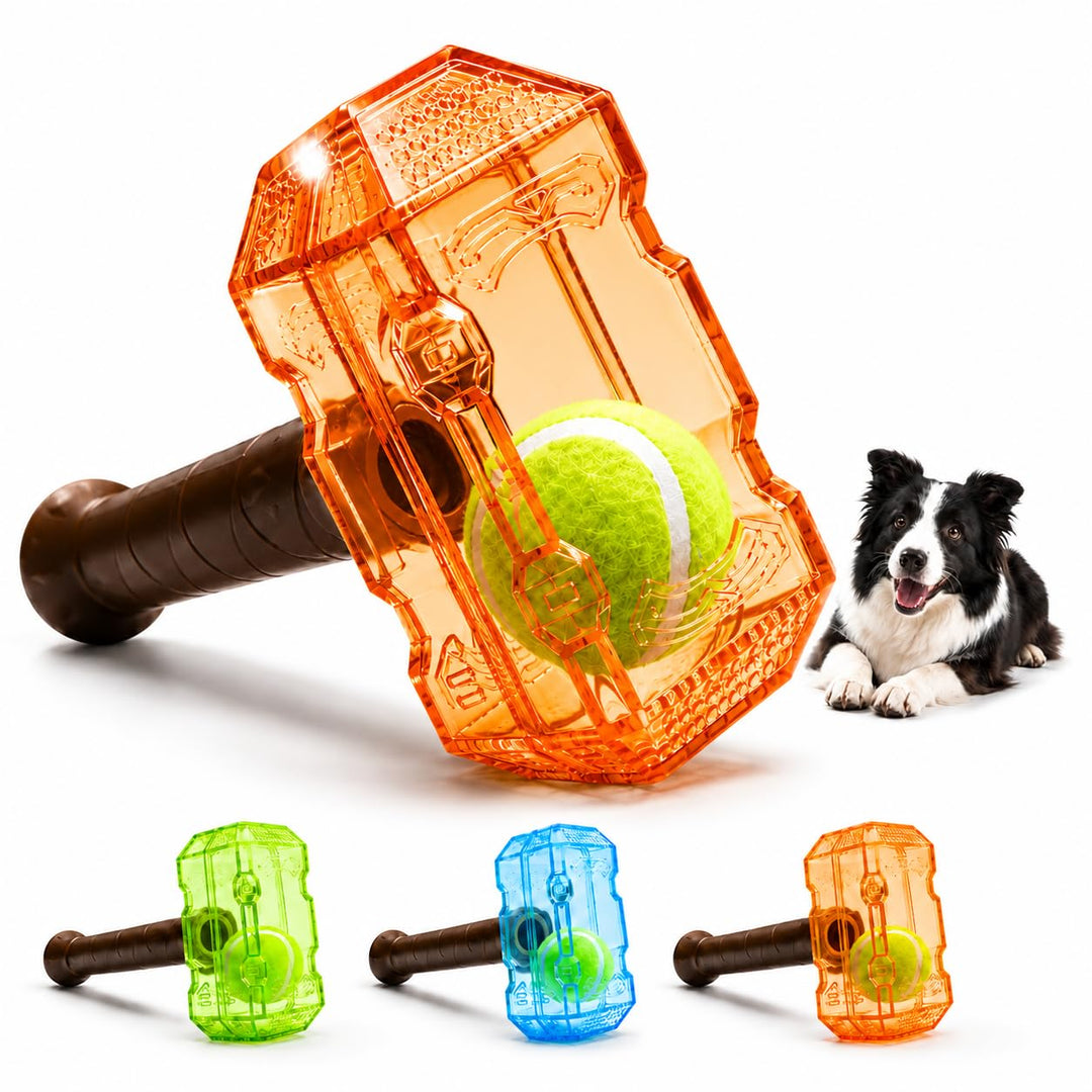 Orange hammer toy option