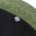 Charger l'image dans la visionneuse de la galerie, Shep 36' Curved Dog Sofa Bed Medium Moss Green Fleeced Teddy by HouseOfZazla
