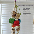 Charger l'image dans la visionneuse de la galerie, Yangtao Natural Parrot Chew Toys Bird Cage Stand Rod Accessories Vine Ball Corn Core Durable Wood Material Set by Sell My Stuff

