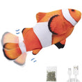 Carica l'immagine nel visualizzatore della galleria, Stevvex Interactive Electric Flopping Cat Toy Fish Plush Mouse Set by Stevvex
