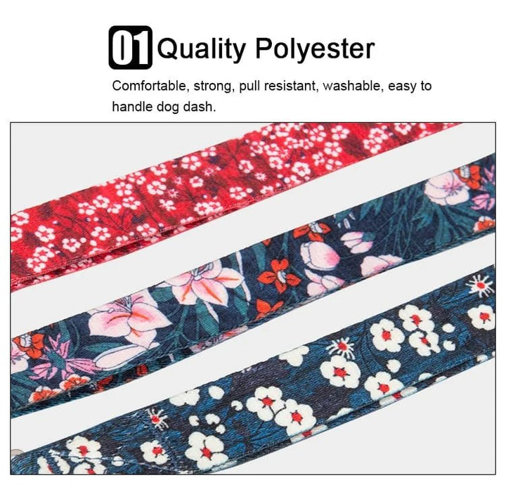 TrueLove Floral Multi-Handle Dog Leash TLL3112