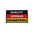 Load image into Gallery viewer, Quality German Engineering Morale Patch 3x1.75 Vest Embroidered Hook by kiloninerpets
