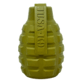 Load image into Gallery viewer, USA-K9 Army Green Grenade Dog Chew Toy Treat Dispenser K9 Durable by SodaPup/True Dogs, LLC
