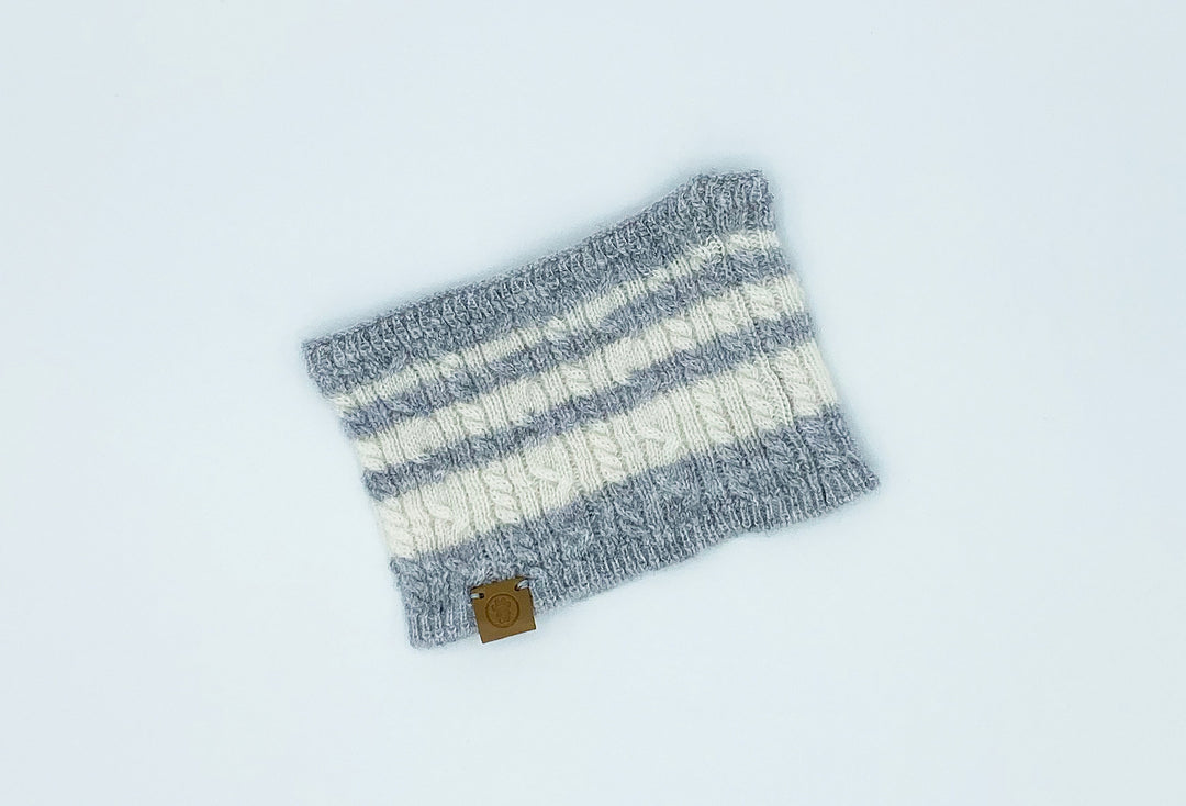 Bespoke Paws Cashmere Blend Pet &amp; Owner Scarf Set, Heather Grey