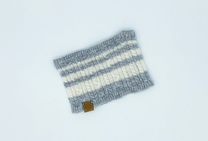 Bespoke Paws Cashmere Blend Pet &amp; Owner Scarf Set, Heather Grey
