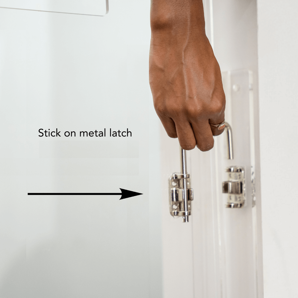 Hiddin Zig Zag Gate Wall Mount Kit