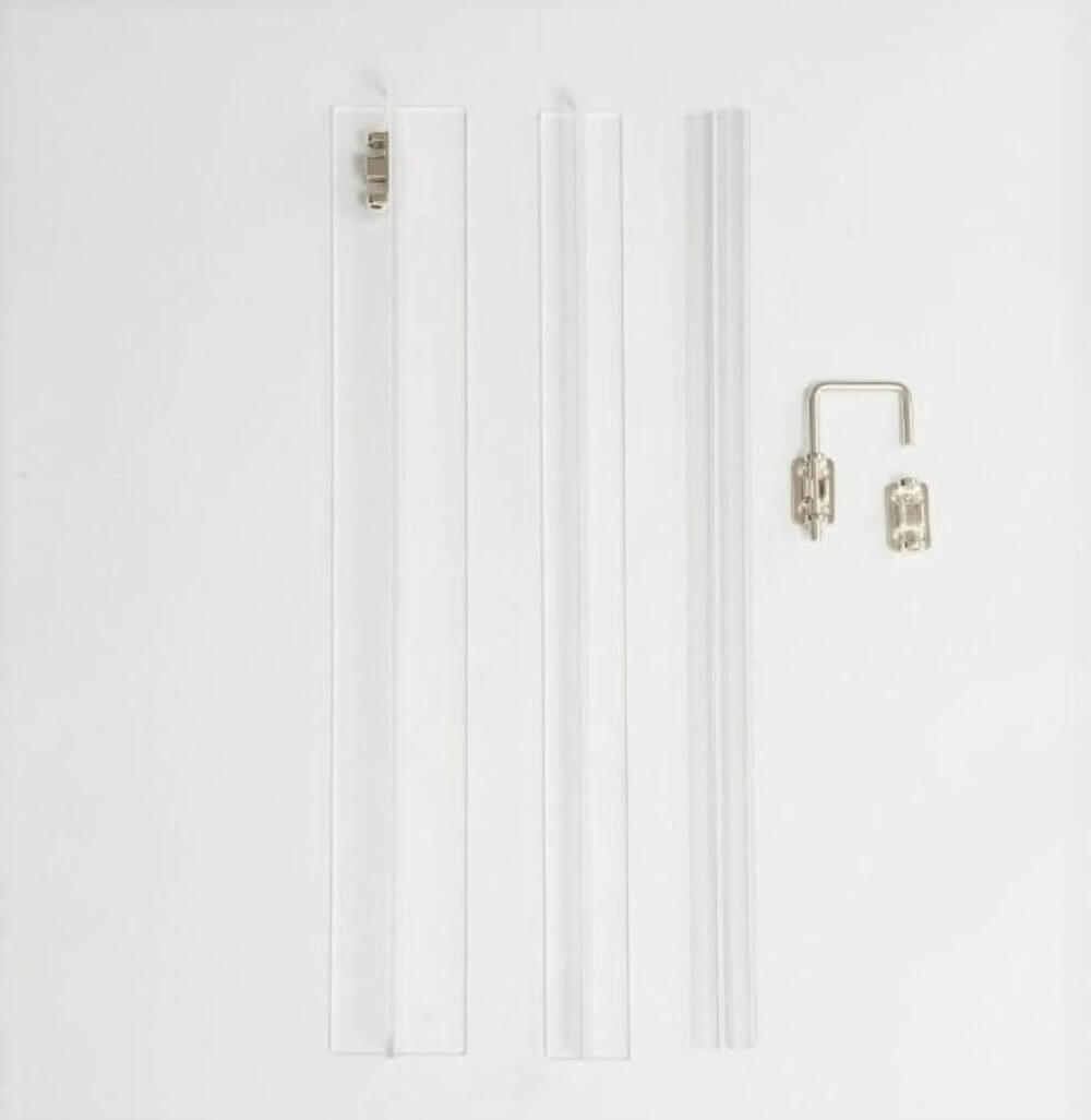 Hiddin Zig Zag Gate Wall Mount Kit