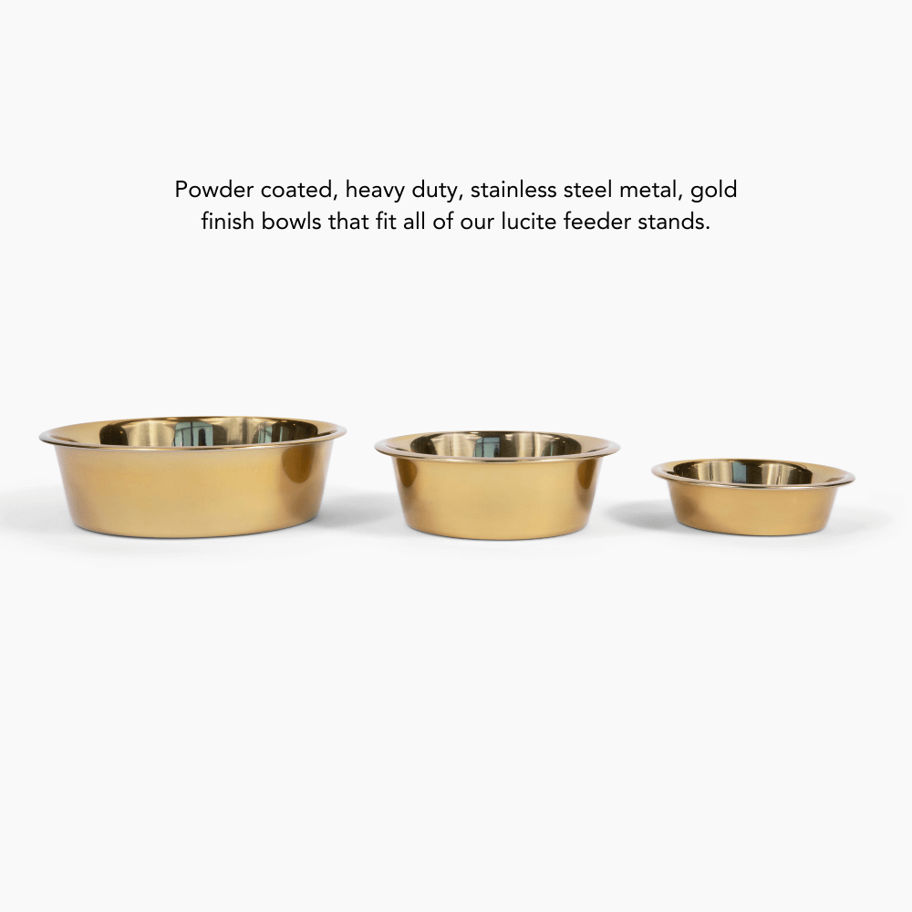 Hiddin Stainless Steel Pet Bowls – Set of 2