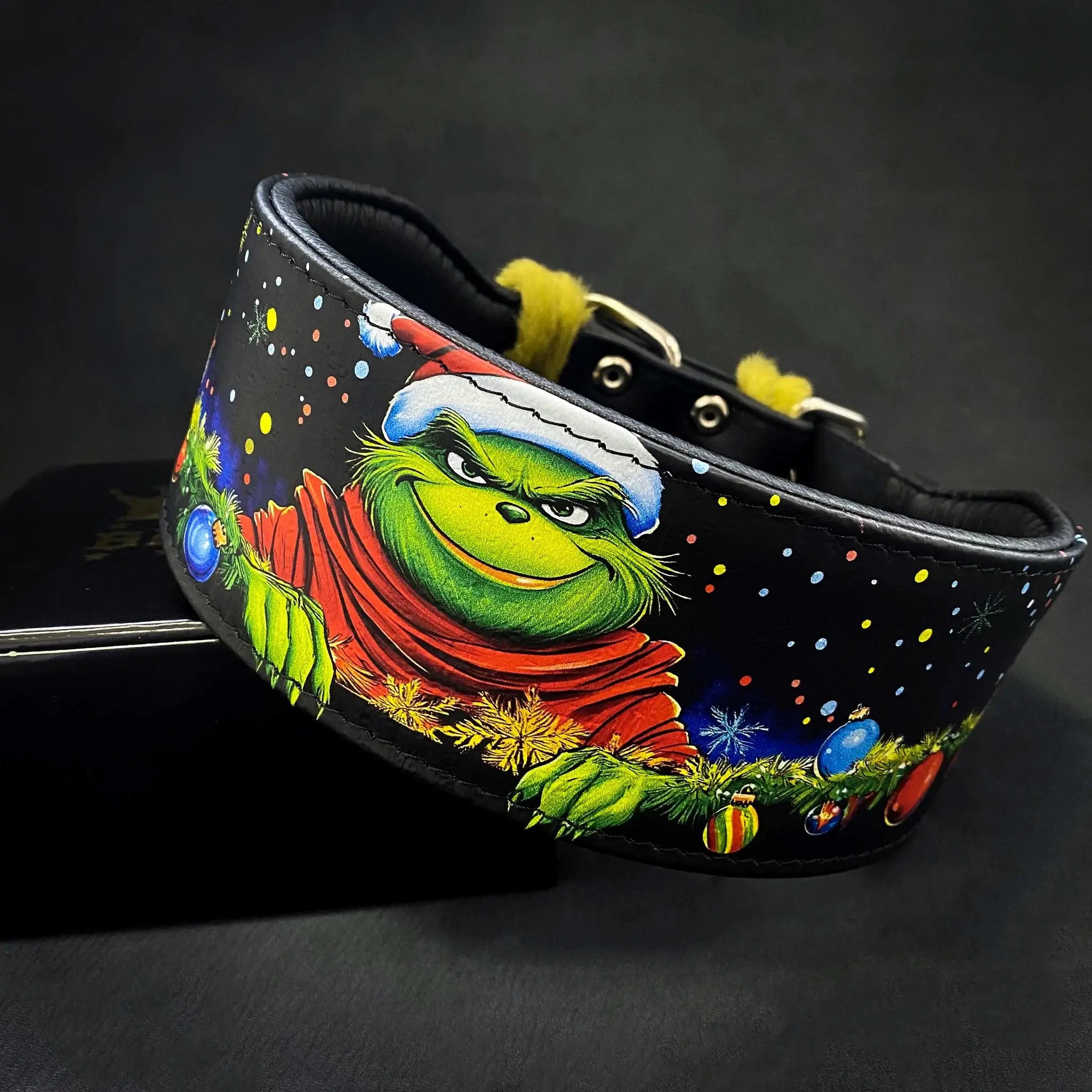The Grinchmas Limited Collar - Pet Collars & Harnesses from Bestia Dog Gear