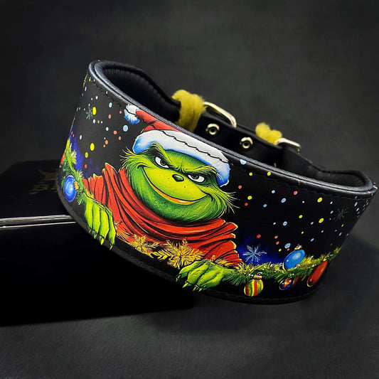 The Grinchmas Limited Collar - Pet Collars & Harnesses from Bestia Dog Gear