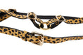 Load image into Gallery viewer, LuxLeopard Italian Leather Harness 30-60 Lbs by Allysa Payne Beverly Hills
