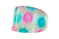 Bild in Galerie-Betrachter laden, Turquoise, fuchsia, off-white snake collar, 4-inch wide, Allysa Payne Beverly Hills
