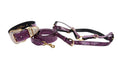 Carica l'immagine nel visualizzatore della galleria, Viper Snake Swarovski Purple Harness Set by Allysa Payne Beverly Hills
