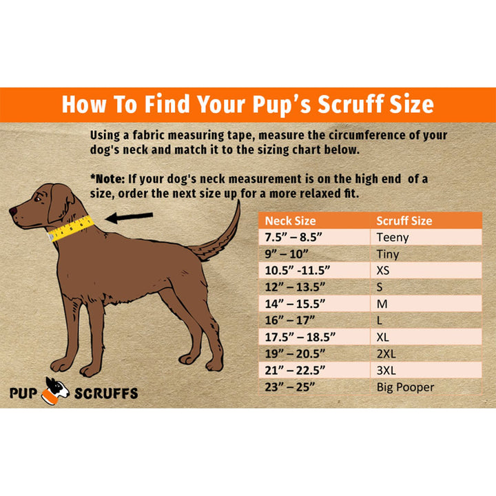 The Wanderer Pup Scruff Dog Bandana