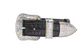 Charger l'image dans la visionneuse de la galerie, Silver Swarovski Crystal Croc Collar For 14-19" Neck by Allysa Payne Beverly Hills
