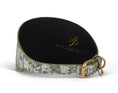 Load image into Gallery viewer, Collar, iridescent Art Deco snake-style in green/gold/silver, 4in wide, Allysa Payne Beverly Hills
