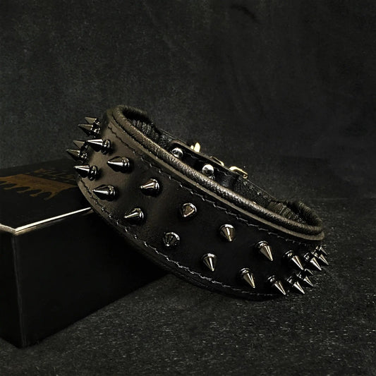 BLACK "Frenchie" collar - Pet Collars & Harnesses from Bestia Dog Gear