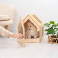 Cargar la imagen en la vista de la galería, Noble Nest Wooden Indoor Dog House Stylish Home Fit For Small Dogs by Enjoy The Wood
