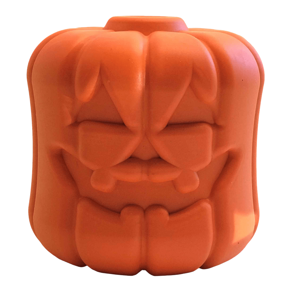 Jack O' Lantern Dog Toy - Durable Halloween Chew Toy for Large Dogs | USA Made