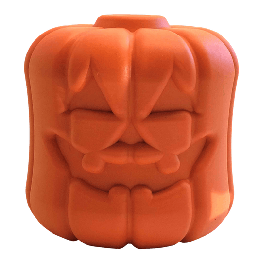 Jack O' Lantern Dog Toy - Durable Halloween Chew Toy for Large Dogs | USA Made