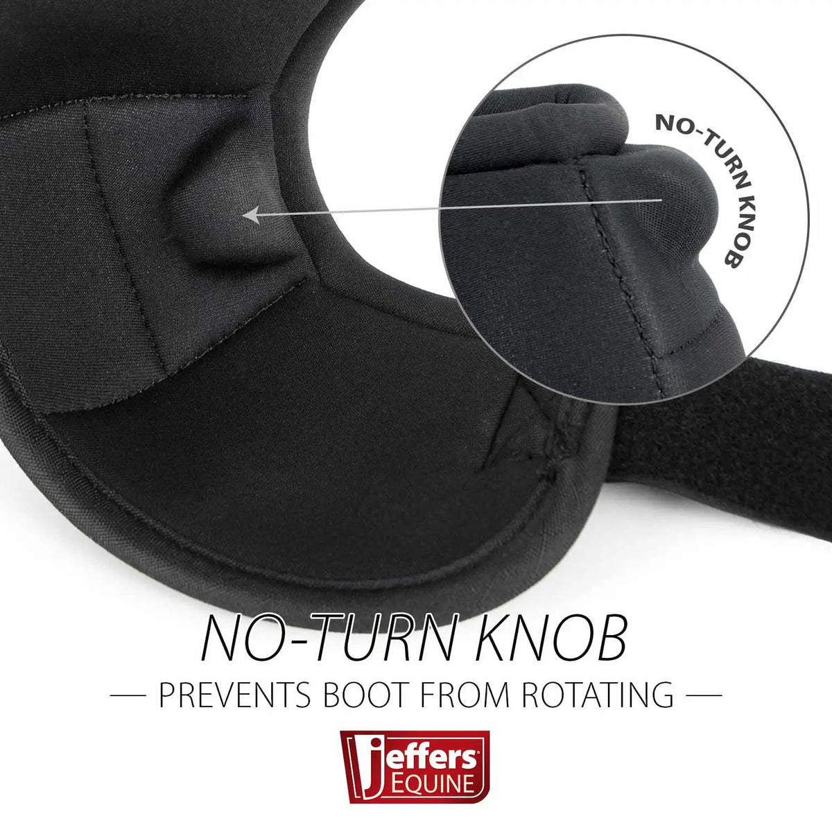 Jeffers No-Turn Ballistic Bell Boots – Pair