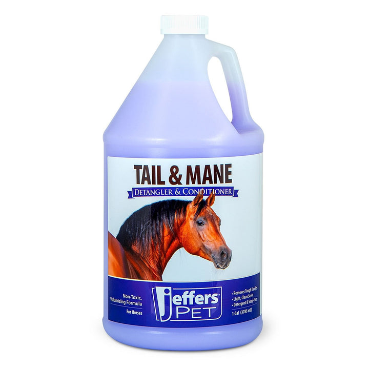 Jeffers Equine Mane and Tail Detangler and Conditioner Spray