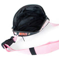 Load image into Gallery viewer, Jeffers Expression adjustable strap belt bag, pink floral fanny pack with adjustable strap
