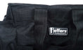 Load image into Gallery viewer, Jeffers Expressions Deluxe Horse Grooming Bag with adjustable strap, black nylon, logo patch.
