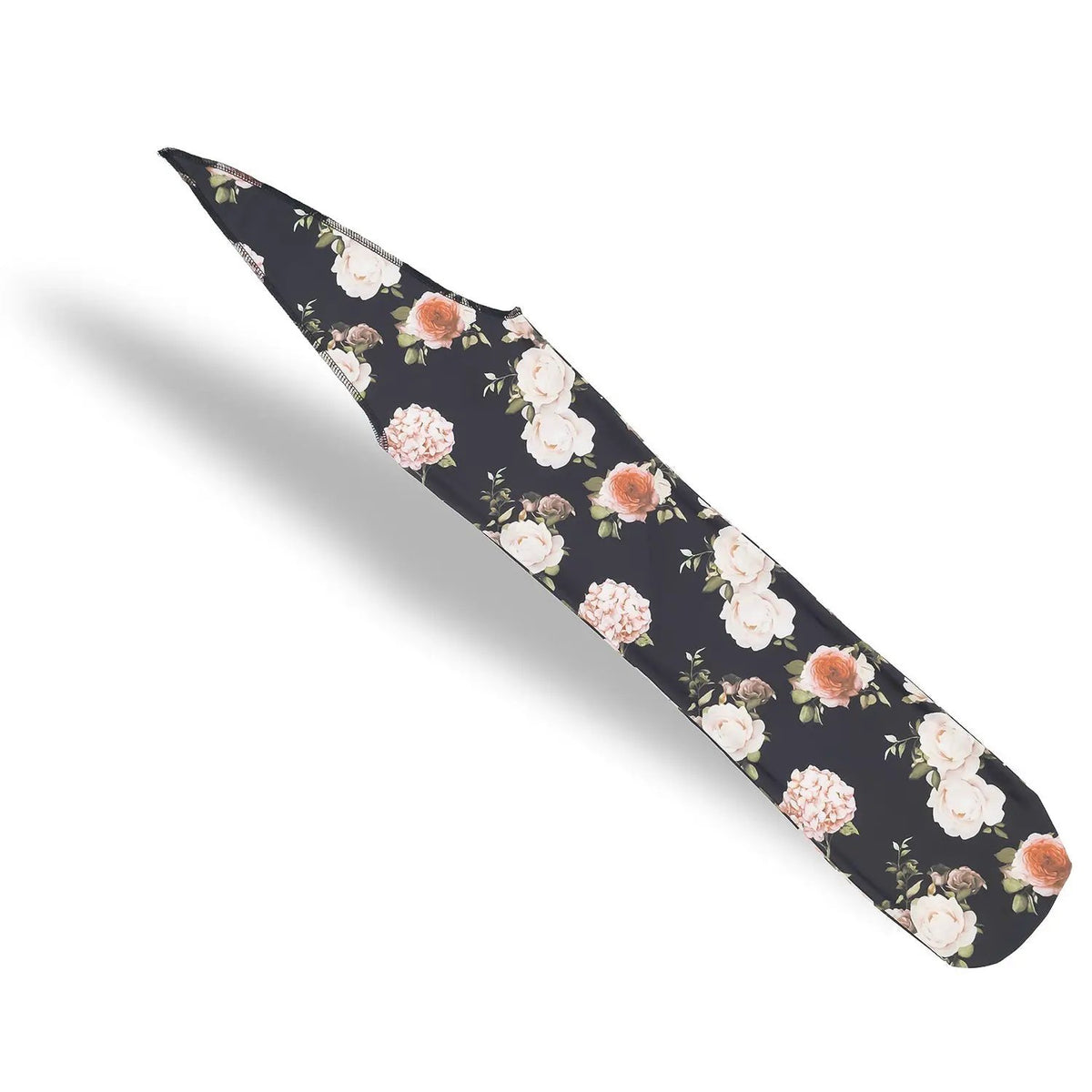 Jeffers Expression Lycra Horse Tail Bag, black floral print, 24 inches long