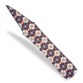 Load image into Gallery viewer, Jeffers Expression Lycra Horse Tail Bag, 24 inches long, navy multicolor geometric print.
