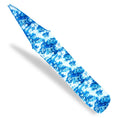 Load image into Gallery viewer, Jeffers Expression Lycra Horse Tail Bag, 24in long, blue and white print

