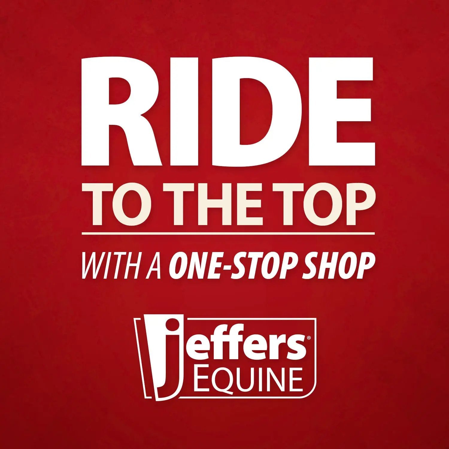 Jeffers Expression Neon Protective Boots for Horses banner on a red background with Jeffers Equine logo.