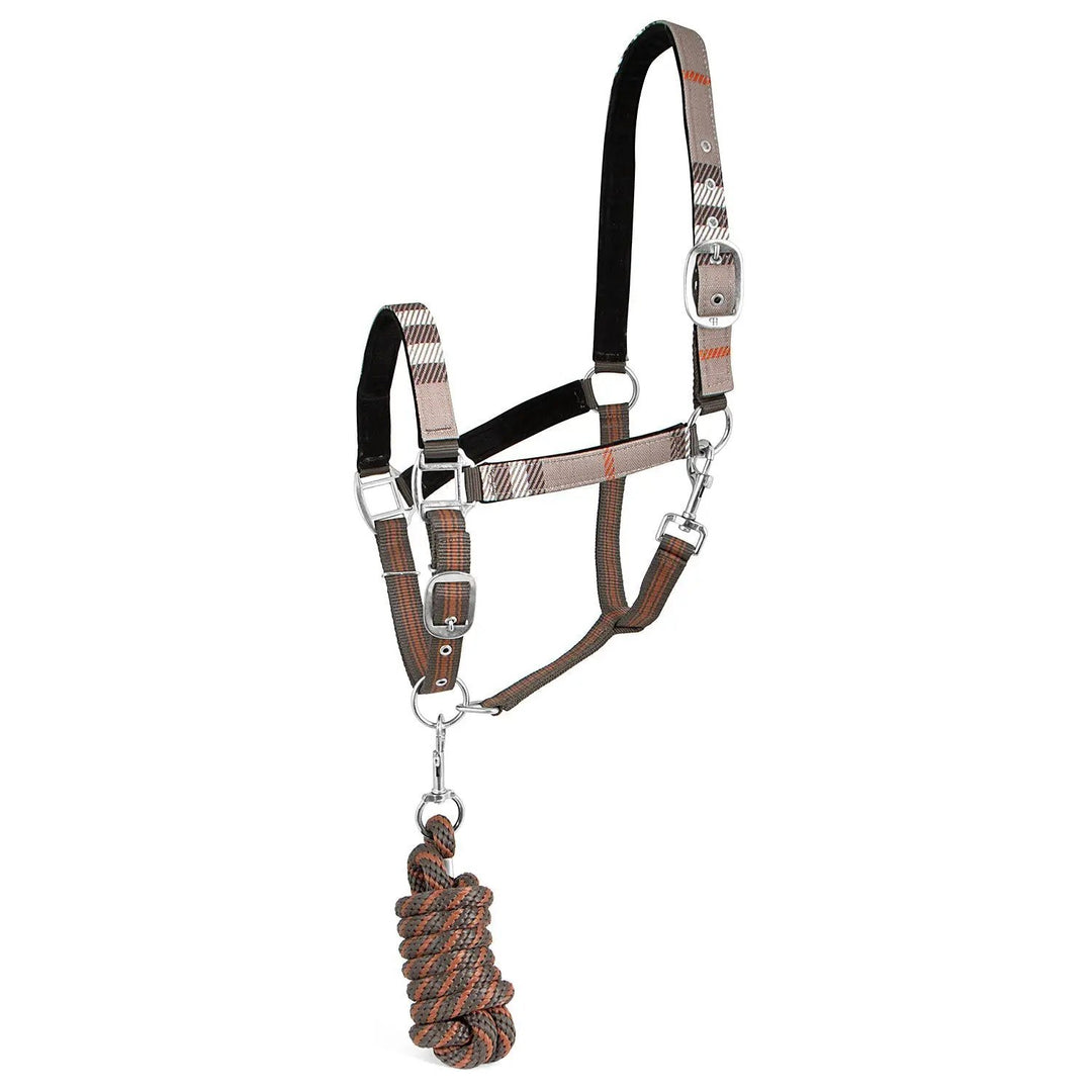 Jeffers Matching Horse Halter &amp; Lead Rope 2 Piece Set, Full Size