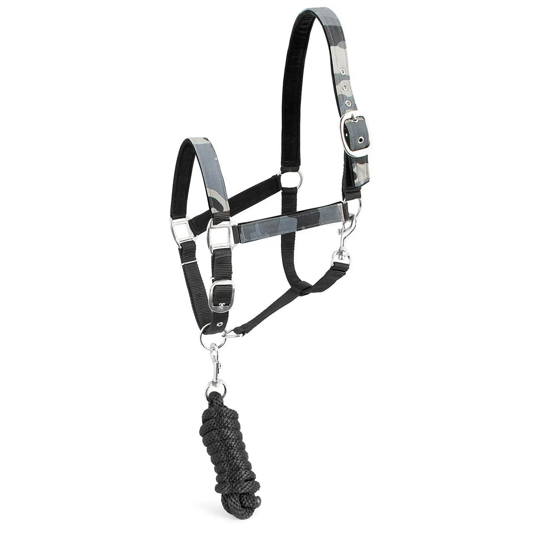 Jeffers Matching Horse Halter &amp; Lead Rope 2 Piece Set, Full Size