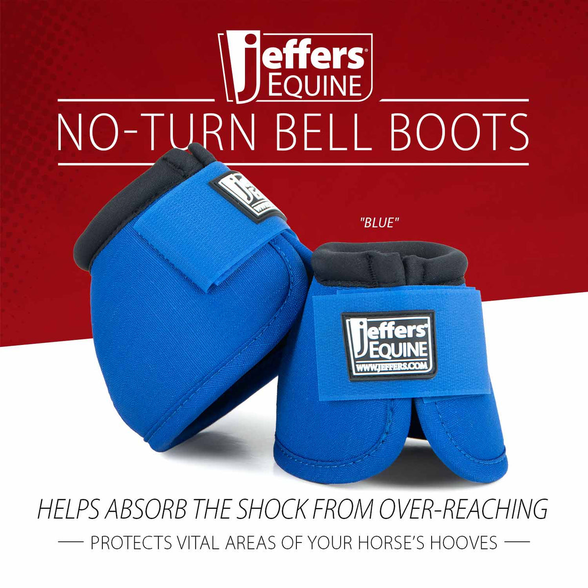 Jeffers No-Turn Ballistic Bell Boots – Pair