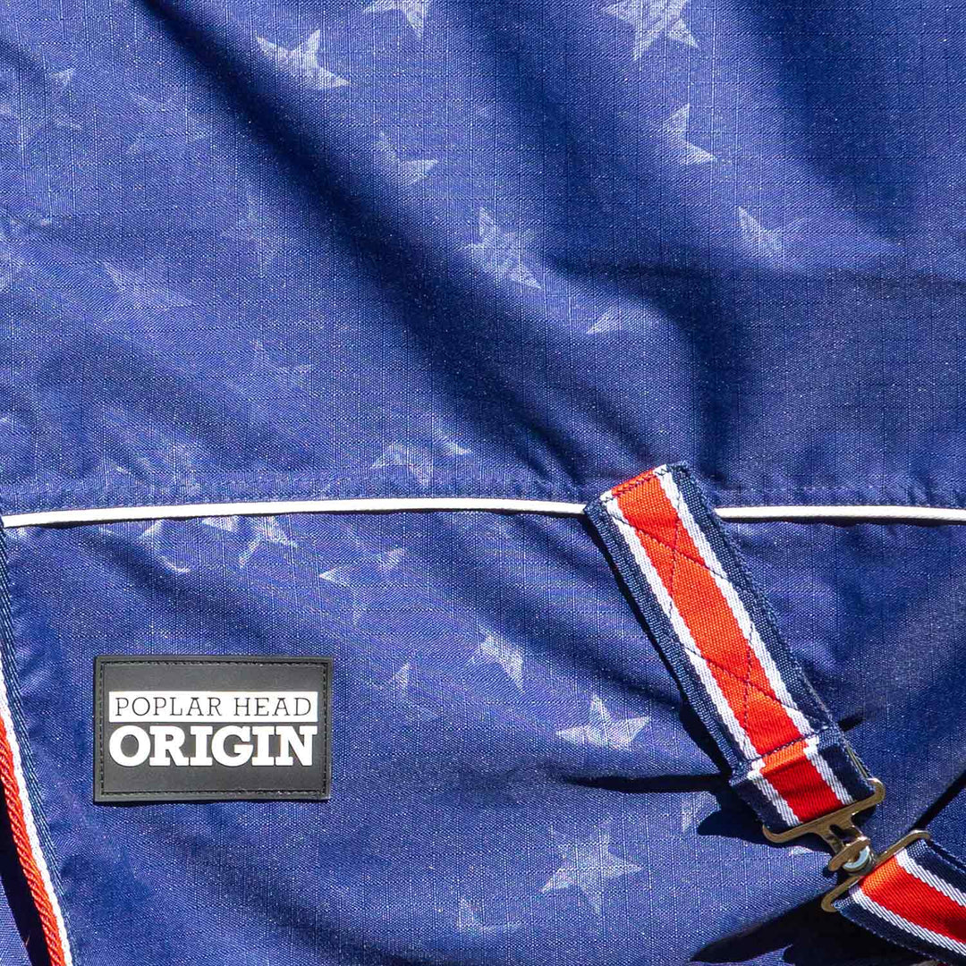Jeffers Poplar Head Origin 600D Turnout Blanket, 240g