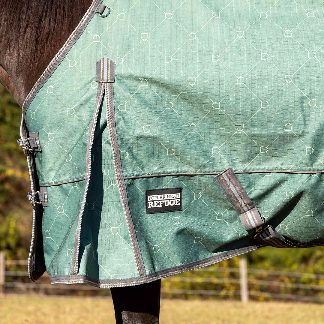 Jeffers Poplar Head Uniquely English 1200D Turnout Sheet, 0g