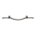 Gallery viewerに画像を読み込む, Catastrophic Creations Cat Wall Bridge and Shelf Set; two black shelves linked by a brown rope bridge
