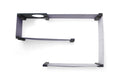 Load image into Gallery viewer, Cat Maze Wall 3-Tier Cat Tree, purple wall-mounted cat condo with black brackets.
