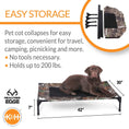 Bild in Galerie-Betrachter laden, K&H Pet Products Original Pet Cot elevated dog bed in Realtree Edge camouflage, 42 x 30 in, holds up to 200 lbs.
