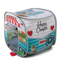 Bild in Galerie-Betrachter laden, KONG PlaySpaces Pop-Up Camper Cat Toy, fabric pop-up tent with camper print
