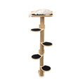 Bild in Galerie-Betrachter laden, Enjoy The Wood Large Cat Tree Light Multi Level Interior Tower by Enjoy The Wood
