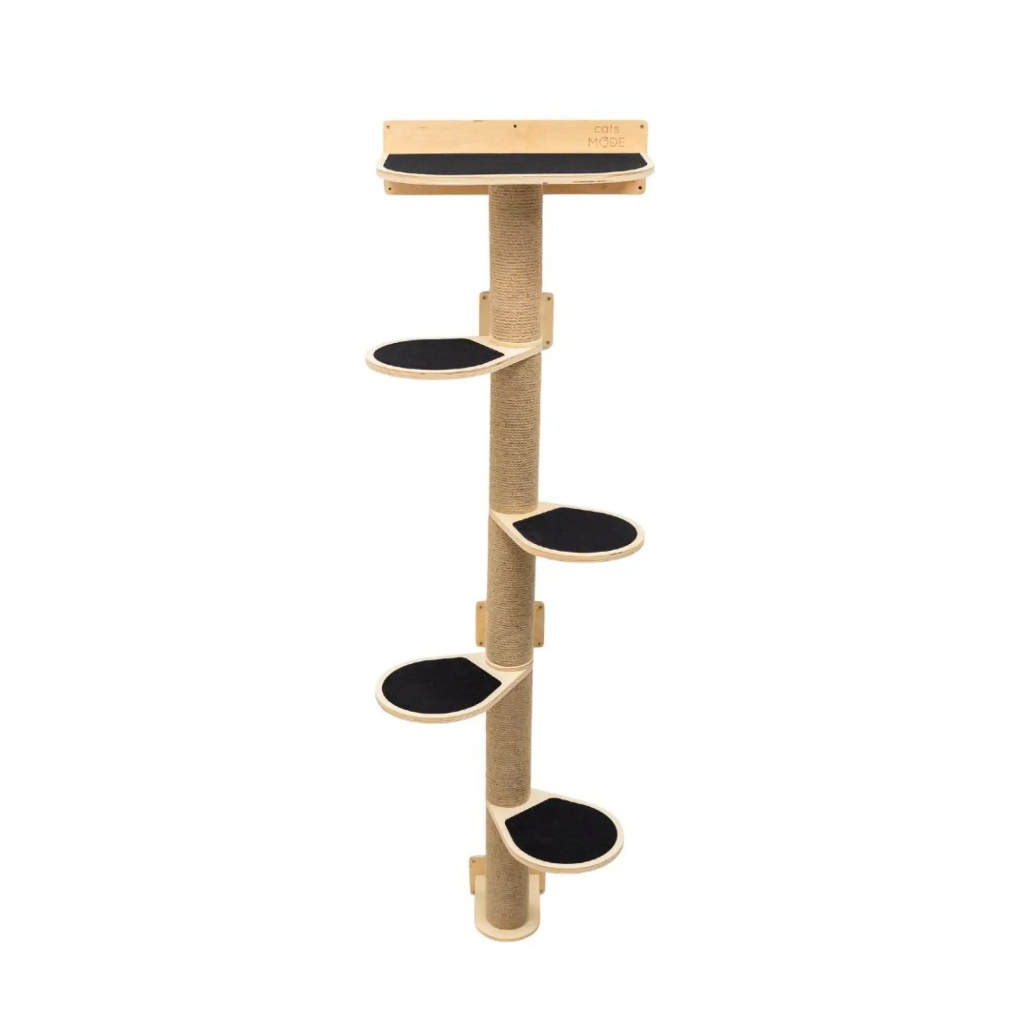 Enjoy The Wood Large Cat Tree Light Multi Level Interior Tower by Enjoy The Wood