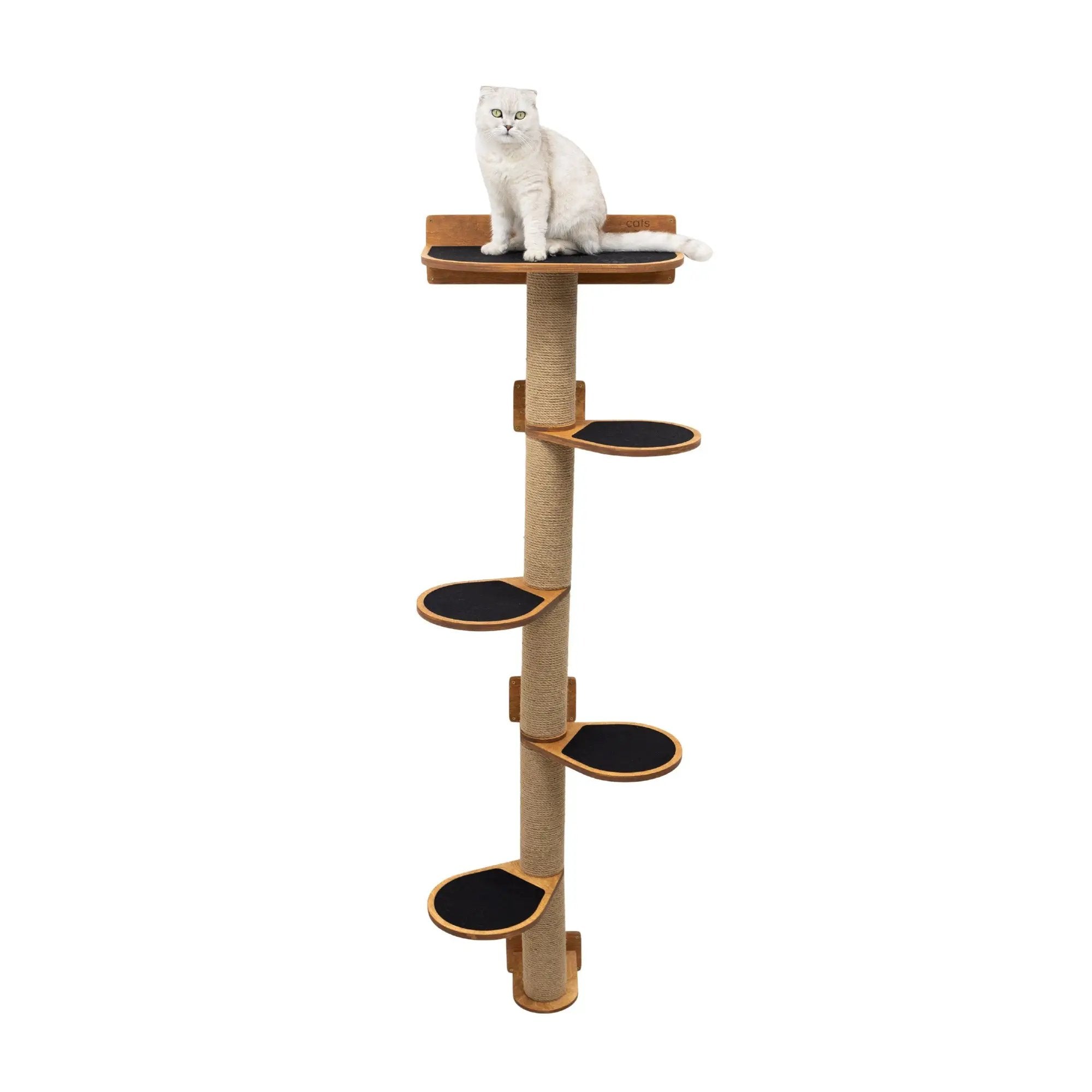 Enjoy The Wood Large Cat Tree Oak Sisal Multi Level Tower by Enjoy The Wood