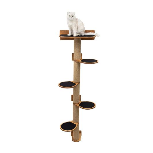 Enjoy The Wood Large Cat Tree Oak Sisal Multi Level Tower by Enjoy The Wood